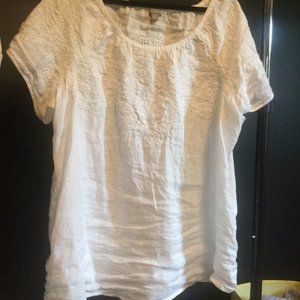 White Linen Tunic